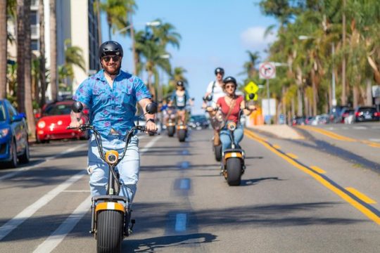 2Hr GPS Self Guided Scooter Tour: Downtown & Balboa Park