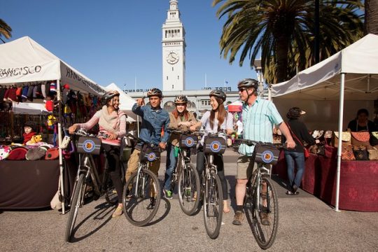 Alcatraz and Streets of San Francisco Guided Electric Bike Tour