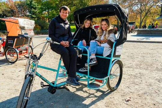 Central Park Private Pedicab Tour (60 mins)