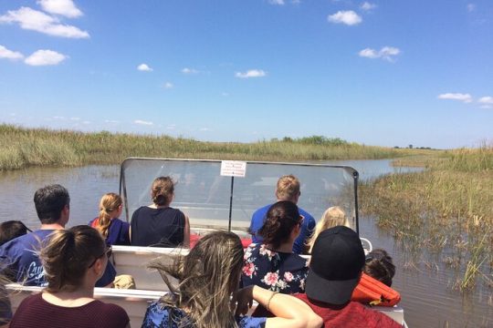 Everglades Airboat with free round-trip transport option