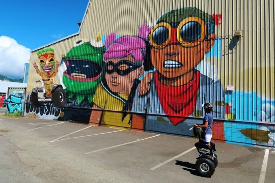 Guided Street Art Hoverboarding Tour of Kaka'ako, Magic Island, Ala Moana & More