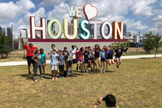 Private 3-in-1 Sightseeing, Brewery, and Mural Tour of Houston by Cart