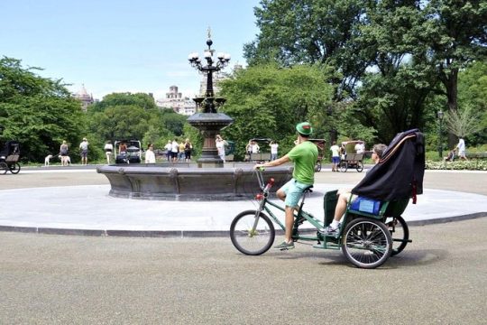 Guided Central Park Pedicab Tour