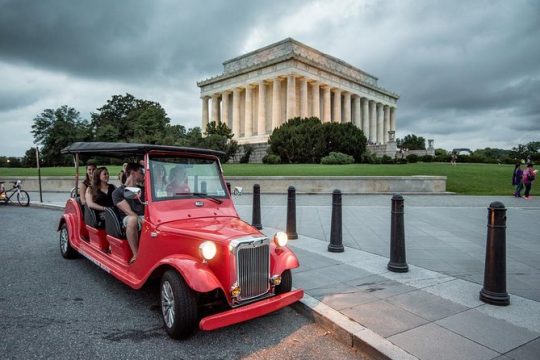 Washington DC by Moonlight Electric Cart Tour