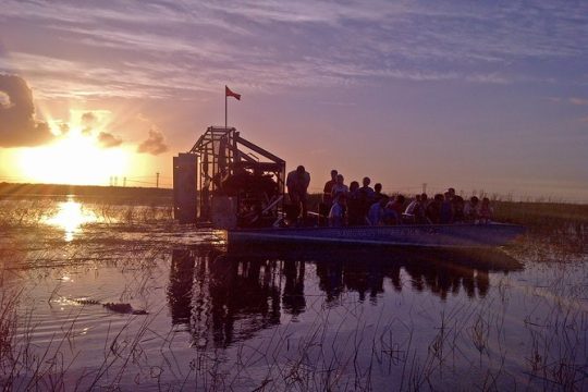 Florida Everglades Night Airboat Tour near Fort Lauderdale