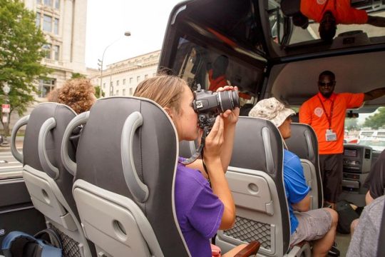 Glass-Top or Open-Top Convertible Bus Tour of DC