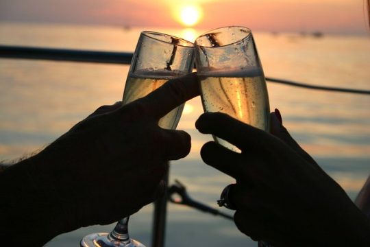Adults only Champagne Celebration Sunset Cruise from Key West
