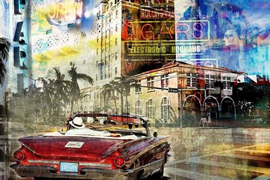3H Private Classic Car Tour of Miami Beach, Wynwood and Little Havana