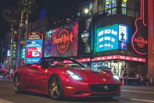 1-Hour PRIVATE Ferrari California Driving Tour From Hollywood to Beverly Hills