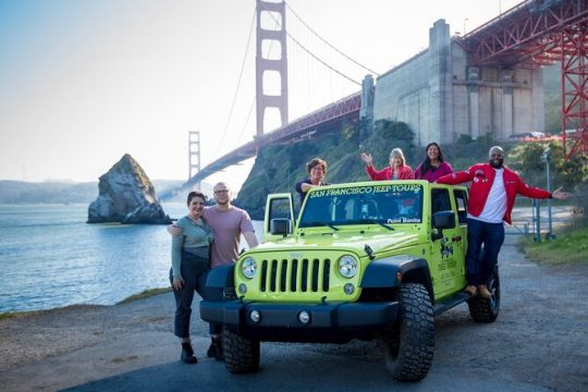 3-Hour Private Group San Francisco Open Top Jeep Tour