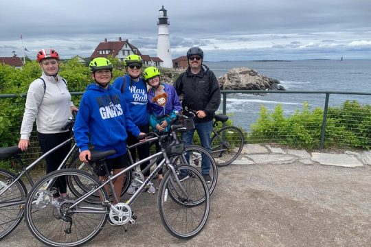 Lighthouse Bicycle Tour from South Portland with 4 Lighthouses