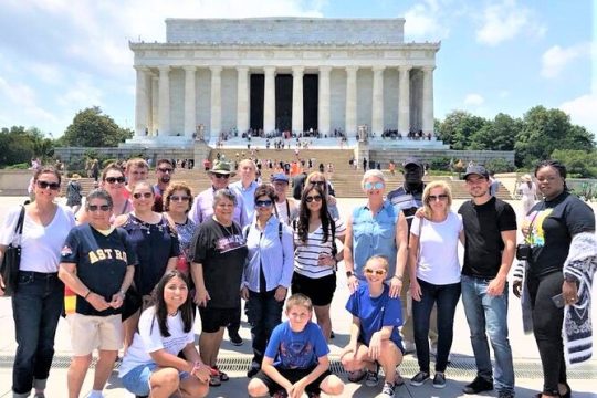 Washington DC Morning Monuments Guided City Tour with 8+ Stops