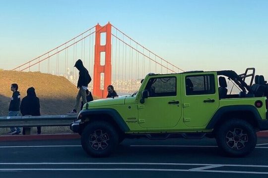 2-Hour Sunset or Evening Private Jeep Tour of San Francisco
