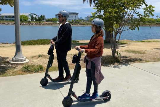 Electric Scooter Waterfront Tour with Pictures