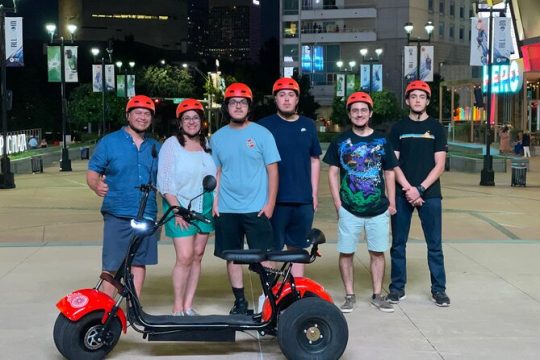 2 Hour Dallas Night Sightseeing E-Scooter Tour