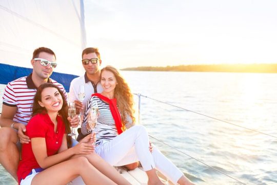2 hours - Private Sunset Sail along Historic Bay Front
