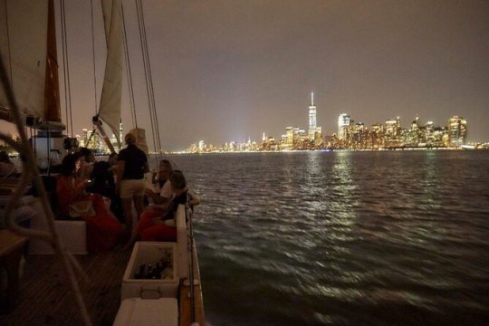 New York City Skyline Night Sailboat Tour