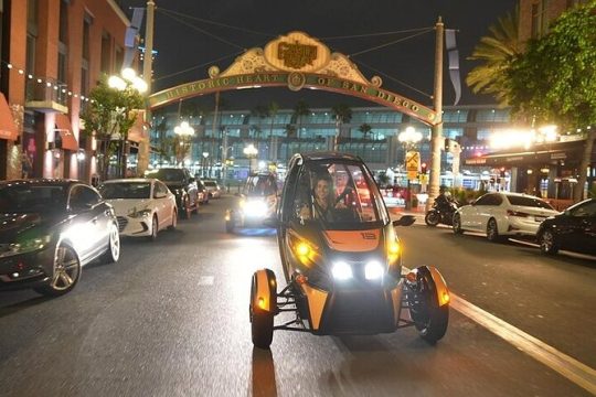 Air Charter USA Exclusive GoCar After Dark: Self-Guided Tour of Gaslamp and Balboa Park