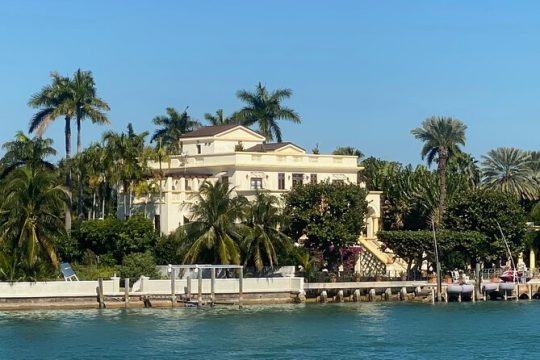 Miami Boat Tour Biscayne Bay Millionaire & Celebrity Homes 90-Min