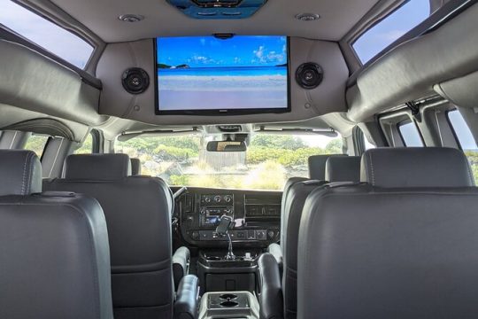 Private Luxury Van with Driver to Big Island Destinations of Your Choice