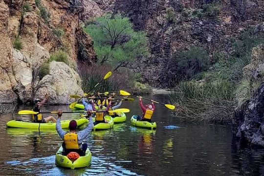 Kayaking Tour on Saguaro Lake