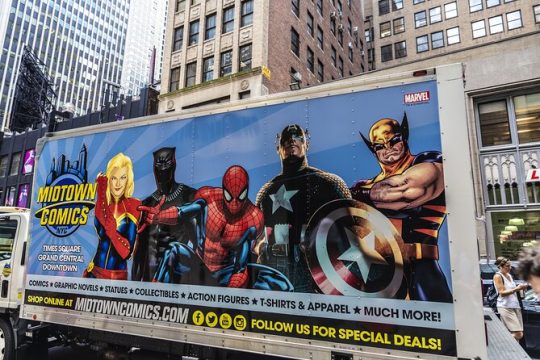 Superheroes in New York City Private Walking Tour
