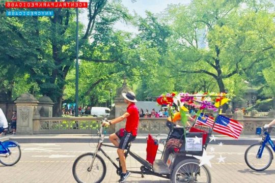 Central Park Pedicab Tours - 2Hrs