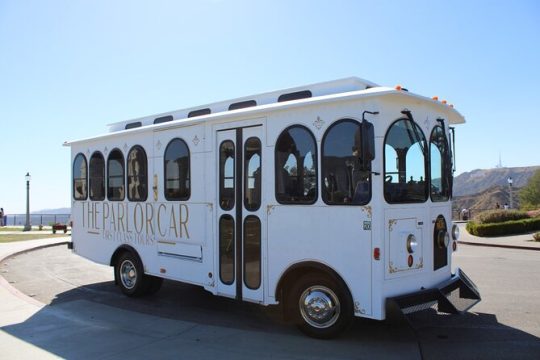 Luxury Hollywood Sightseeing Trolley Bus Tour in Los Angeles