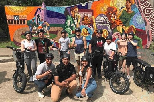 Private Biker Gang E-Bike Party Tour of Austin