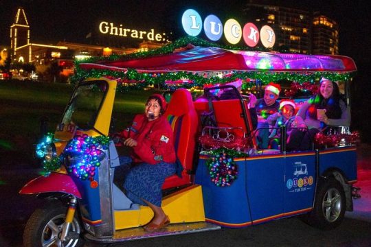 Holiday Lights & Sites Lucky Tuk Tuk Tour in San Francisco