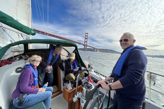 Private Charter 2 Hour Sailing Experience on San Francisco Bay
