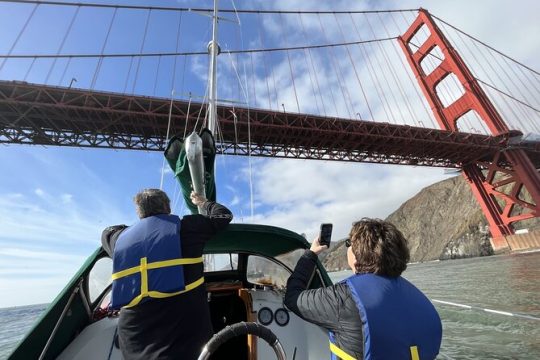 Private Charter 3 Hour Sailing Experience on San Francisco Bay