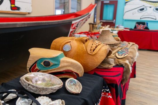 Alaskan Cultural, Culinary and Lumberjack Show Experience