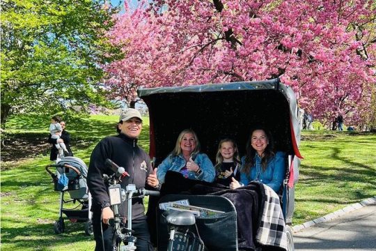 Pedicab guided tours