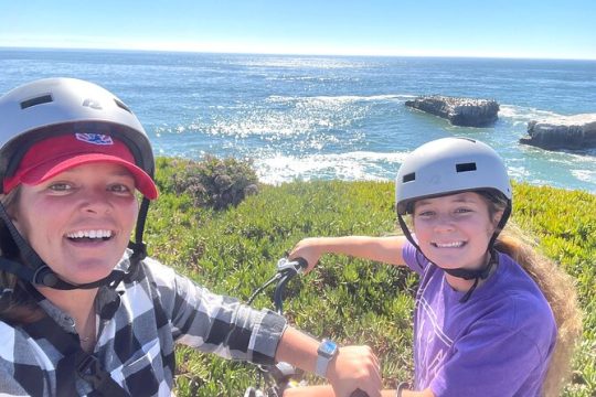 Santa Cruz Family Friendly Guided E-bike tour eBike Ride CA