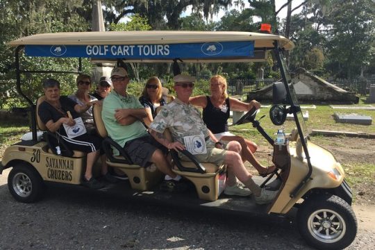 Golf Cart Tours of Bonaventure Cemetery Savannah Georgia