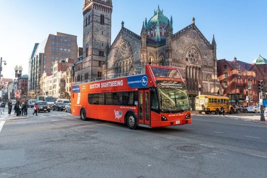 Boston Night Tour With Boston Sightseeing Double-Decker Bus
