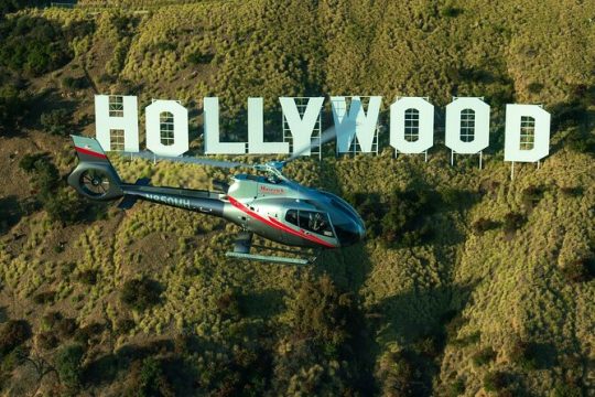 Hollywood and Beyond Helicopter Tour from Long Beach