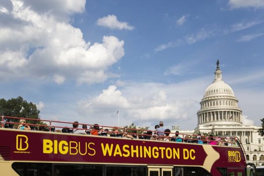 DC Combo Big Bus Monuments Night Tour and Panoramic Day Tour