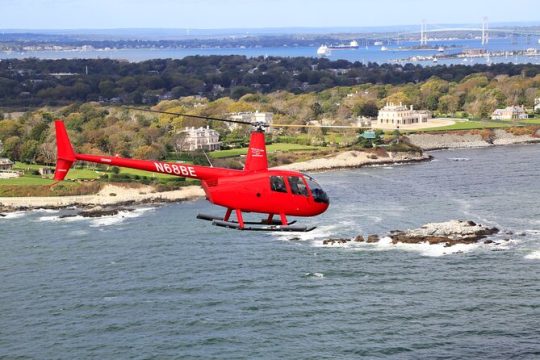 Scenic Guided Tour of Newport, RI By Helicopter