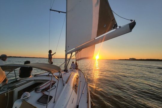 Private Sunset Sailing with Dolphin and History Tours on Mystique
