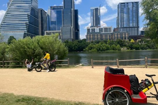 Guided Private Electric Pedicab Tour of Austin